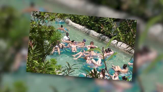 News video: Katy Perry Floats Down Lazy River in Bikini