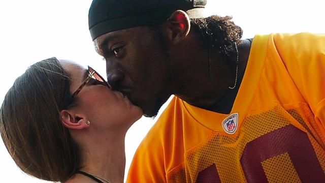 News video: RG3 Showered with Wedding Gifts by Fans